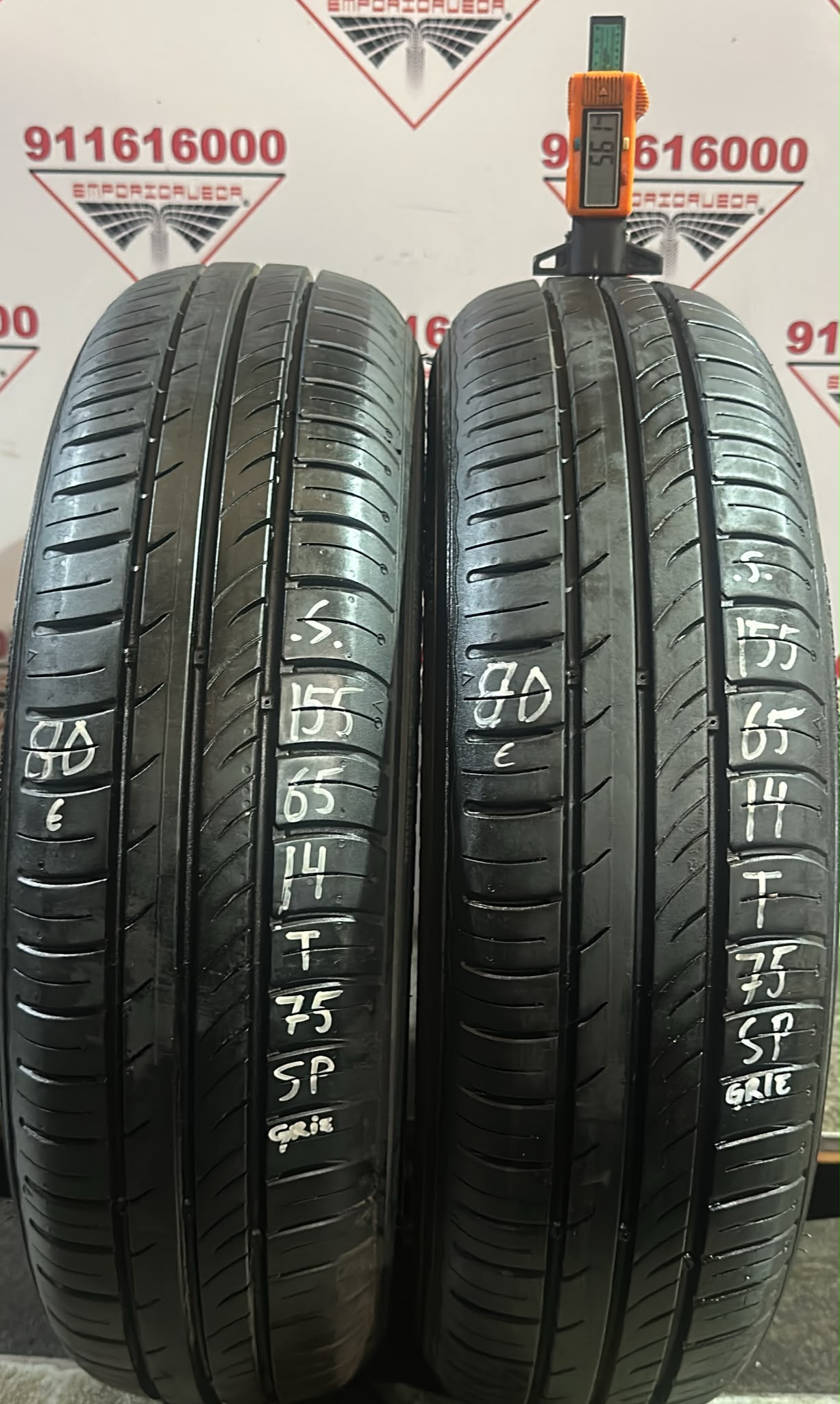 KUMHO ECOWING USADO  155/65 R14 75 T